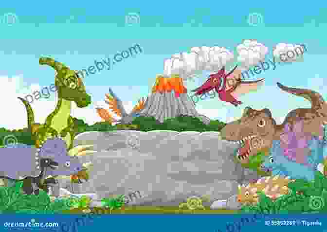 A Group Of Children Standing Face To Face With A Towering And Magnificent Dinosaur, Surrounded By Lush Prehistoric Vegetation. The Scene Captures The Excitement And Wonder Of The Children As They Explore The Jurassic World. The Secret Explorers And The Jurassic Rescue