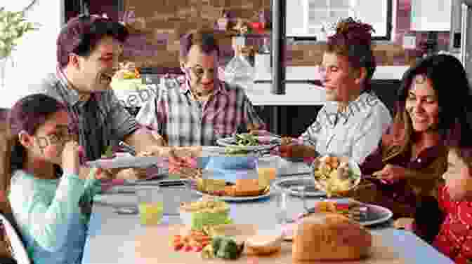 A Large Family Gathered Around A Table, Sharing A Meal And Laughing French Country Cooking: Meals And Moments From A Village In The Vineyards: A Cookbook