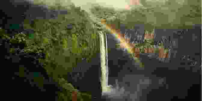 A Majestic Waterfall Cascading Down A Steep Cliff, Surrounded By Lush Vegetation. In The High Sierra Of Guerrero