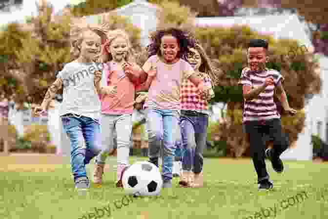 A Panoramic View Of A Sprawling Soccer Field, Filled With Children From Different Backgrounds Playing Together Ping Pong Diplomacy: The Secret History Behind The Game That Changed The World