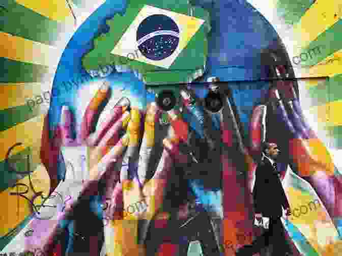 A Vibrant Street Art Mural Depicting Scenes From Brazilian Life Lost Samba: Memoirs Of Brazil