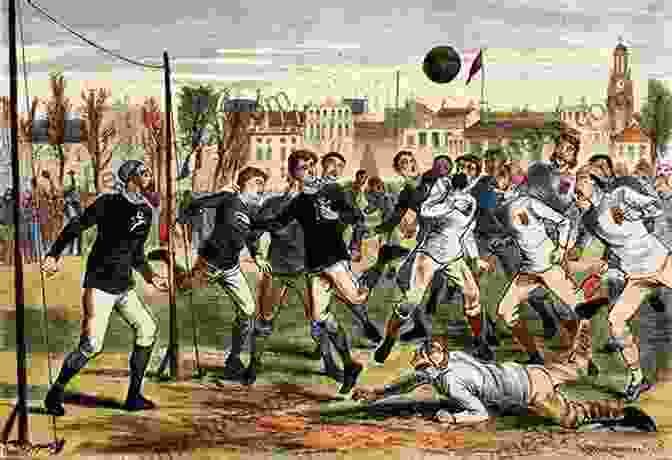 A Vintage Illustration Depicting An Early Form Of Soccer Like Game Played With A Ball Made Of Animal Skin Ping Pong Diplomacy: The Secret History Behind The Game That Changed The World