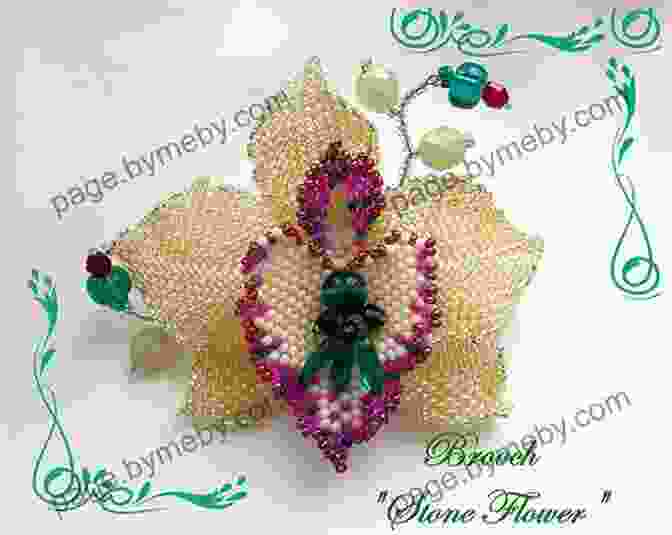 Beaded Flowers In Vibrant Hues Brick Stitch Patterns Seed Bead Earrings Drops 24 Projects: Beading Patterns Flowers Roses Christmas Bird Reindeer Poppy Ladybugs Crocuses And More (Brick Stitch Earrings Patterns 6)