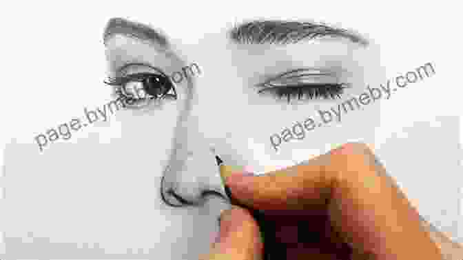 Close Up Of Pencil Shading On A Drawing Of A Face Learn To Draw: What To Draw And How To Draw It