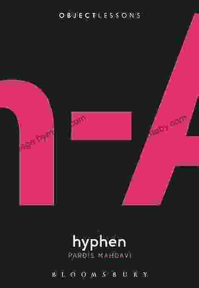 Hyphen Object Lessons Book Cover, Featuring A Fragmented Face With Hyphen Symbols Hyphen (Object Lessons) Pardis Mahdavi