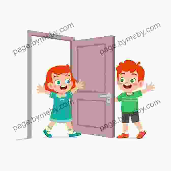 Illustration Of A Child Holding The Door Open For Someone. ABCs Of Kindness (Books Of Kindness)