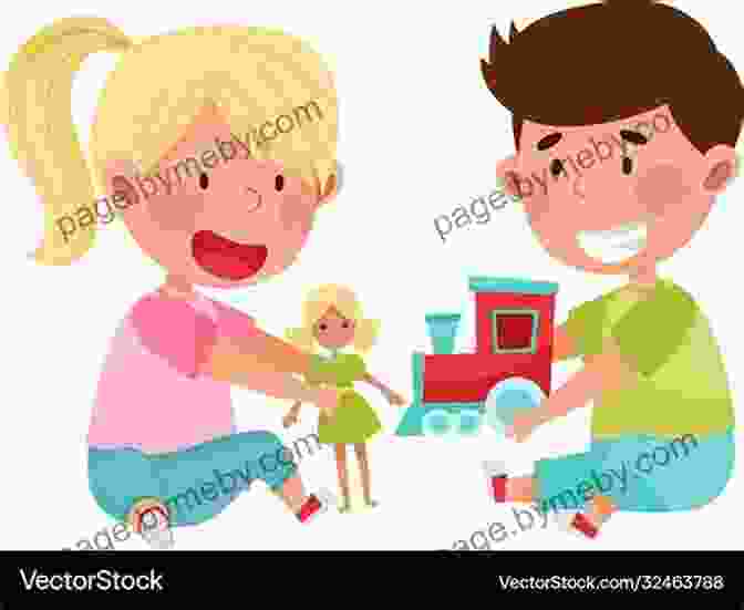 Illustration Of A Child Sharing Toys With A Friend. ABCs Of Kindness (Books Of Kindness)