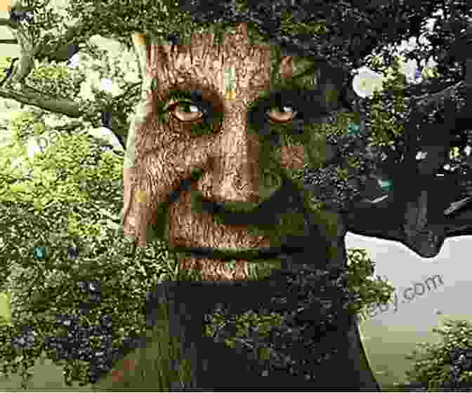 Lord Ender Conversing With A Wise Old Tree, Surrounded By Verdant Forests Diary Of Lord Ender (Random Tales From The Overworld 2)