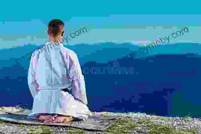 Martial Arts Master Meditating In A Tranquil Setting, Symbolizing The Union Of Physical And Mental Disciplines Complete Shotokan Karate: History Philosophy And Practice (Tuttle Martial Arts)