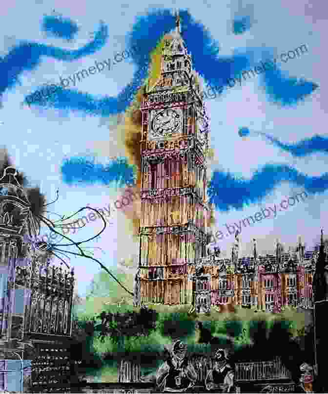 Paintings Of Iconic London Landmarks 50 Paintings Of London: Explore London Scene Paintings With Artworks: London Icons Paintings