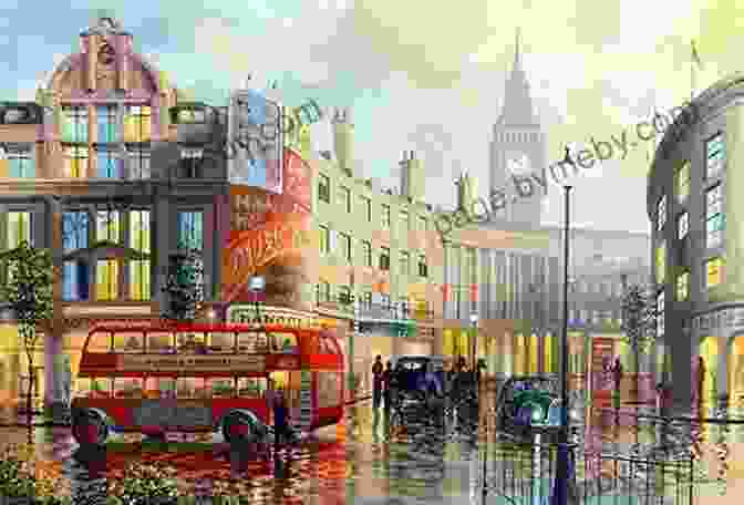 Paintings Of London Street Scenes 50 Paintings Of London: Explore London Scene Paintings With Artworks: London Icons Paintings