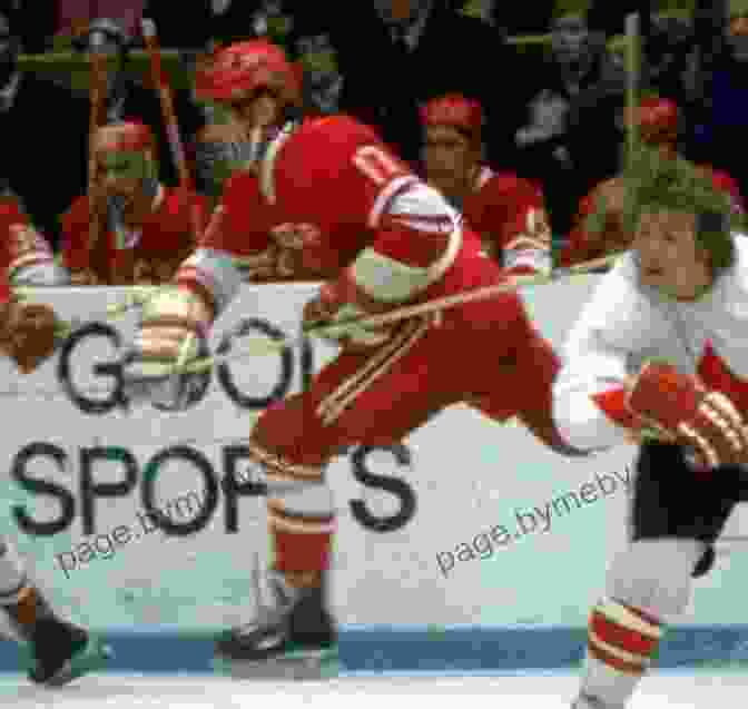 Serge Savard And Valeri Kharlamov Exchanging Jerseys The Greatest Game: The Montreal Canadiens The Red Army And The Night That Saved Hockey