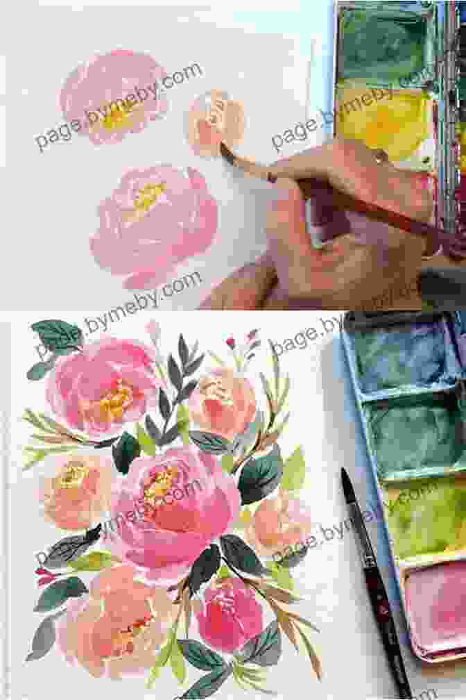 Step By Step Watercolour Flower Painting Watercolour Flower Painting Step By Step Valerie Steele