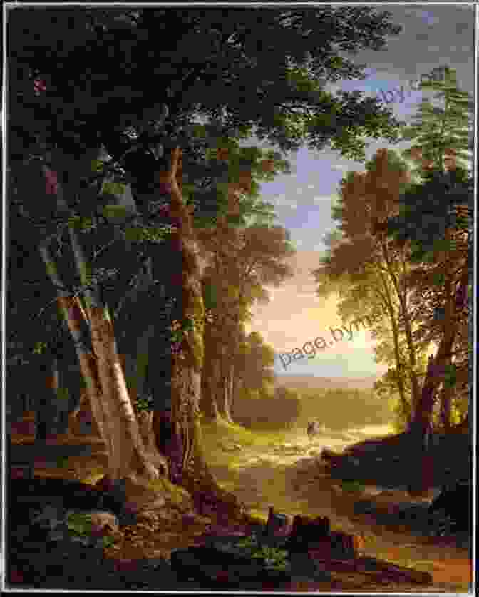 The Beeches 45 Color Paintings Of Asher Brown Durand American Hudson River School Landscapes Painter (August 21 1796 September 17 1886)