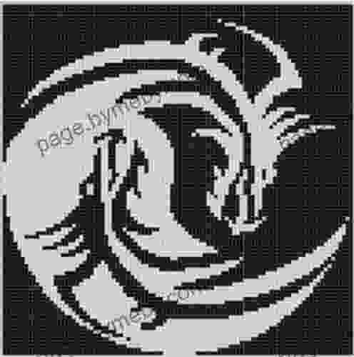 Dragon Ying Yang Cross Stitch Pattern