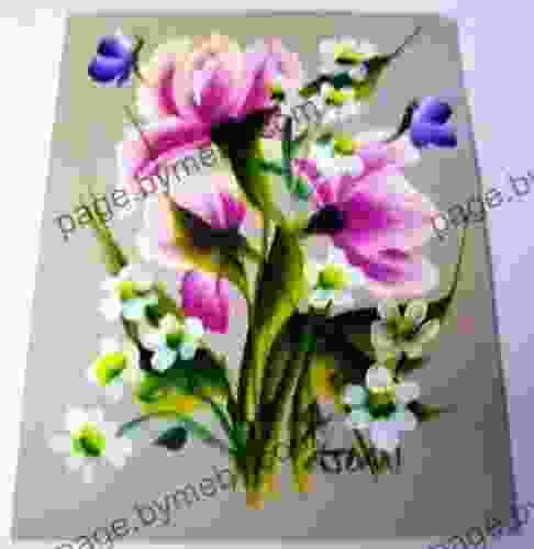 One Stroke Painting Of Floral Bouquets