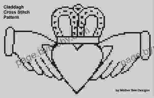 Claddagh Cross Stitch Pattern Mother Bee Designs